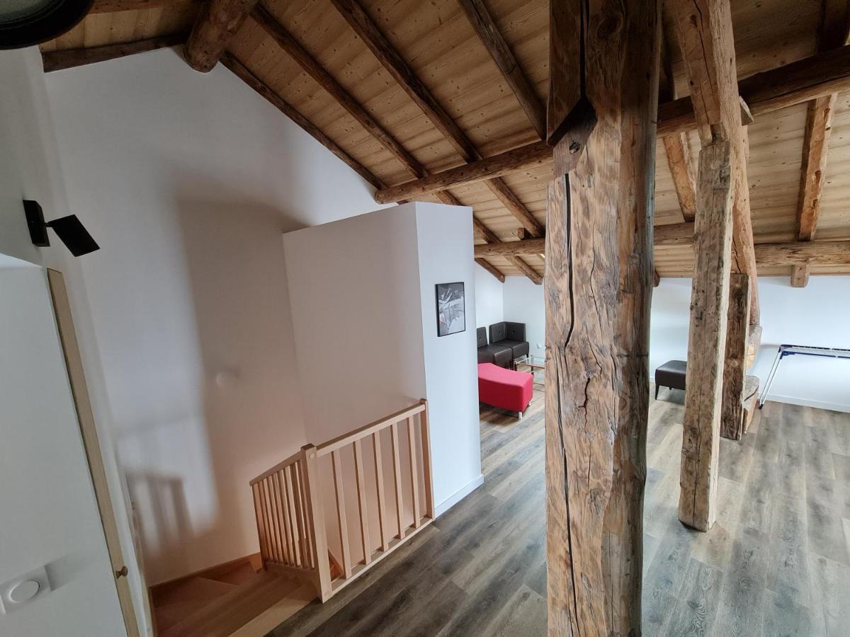 La Maizon Du Bois - Le Haut Appartement De 130 M2 - Le Bas Appartement De 70 M2 La Plagne Luaran gambar