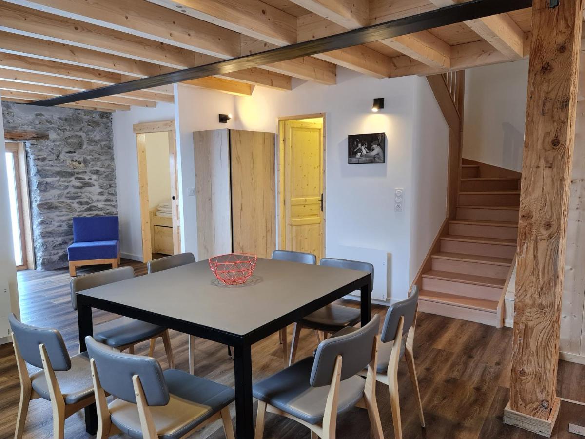 La Maizon Du Bois - Le Haut Appartement De 130 M2 - Le Bas Appartement De 70 M2 La Plagne Luaran gambar