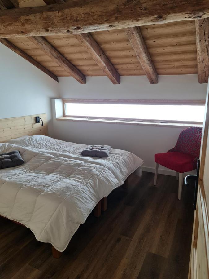 La Maizon Du Bois - Le Haut Appartement De 130 M2 - Le Bas Appartement De 70 M2 La Plagne Luaran gambar