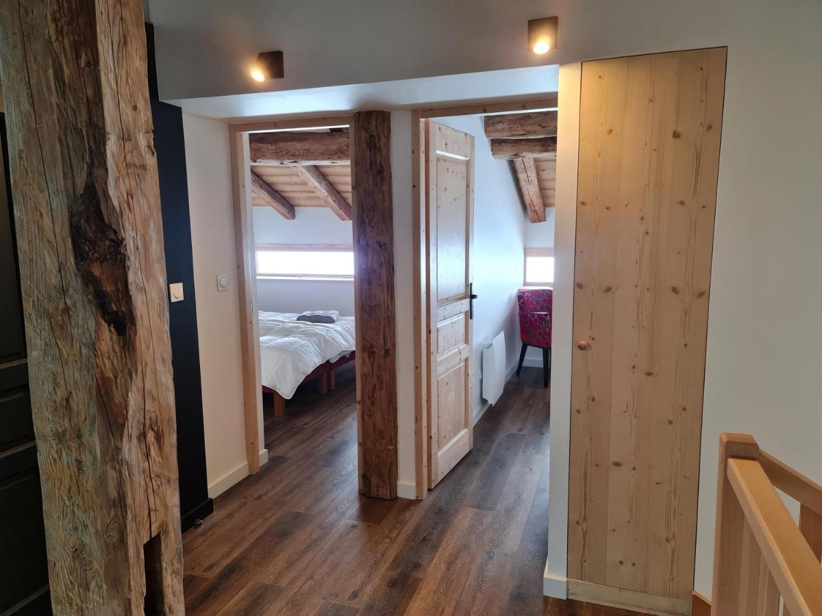 La Maizon Du Bois - Le Haut Appartement De 130 M2 - Le Bas Appartement De 70 M2 La Plagne Luaran gambar