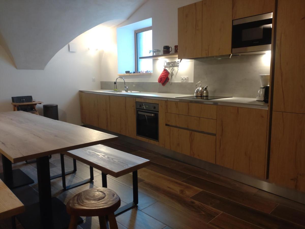 La Maizon Du Bois - Le Haut Appartement De 130 M2 - Le Bas Appartement De 70 M2 La Plagne Luaran gambar