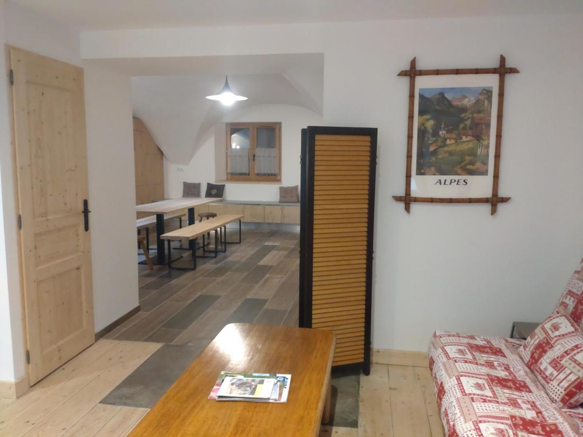 La Maizon Du Bois - Le Haut Appartement De 130 M2 - Le Bas Appartement De 70 M2 La Plagne Luaran gambar